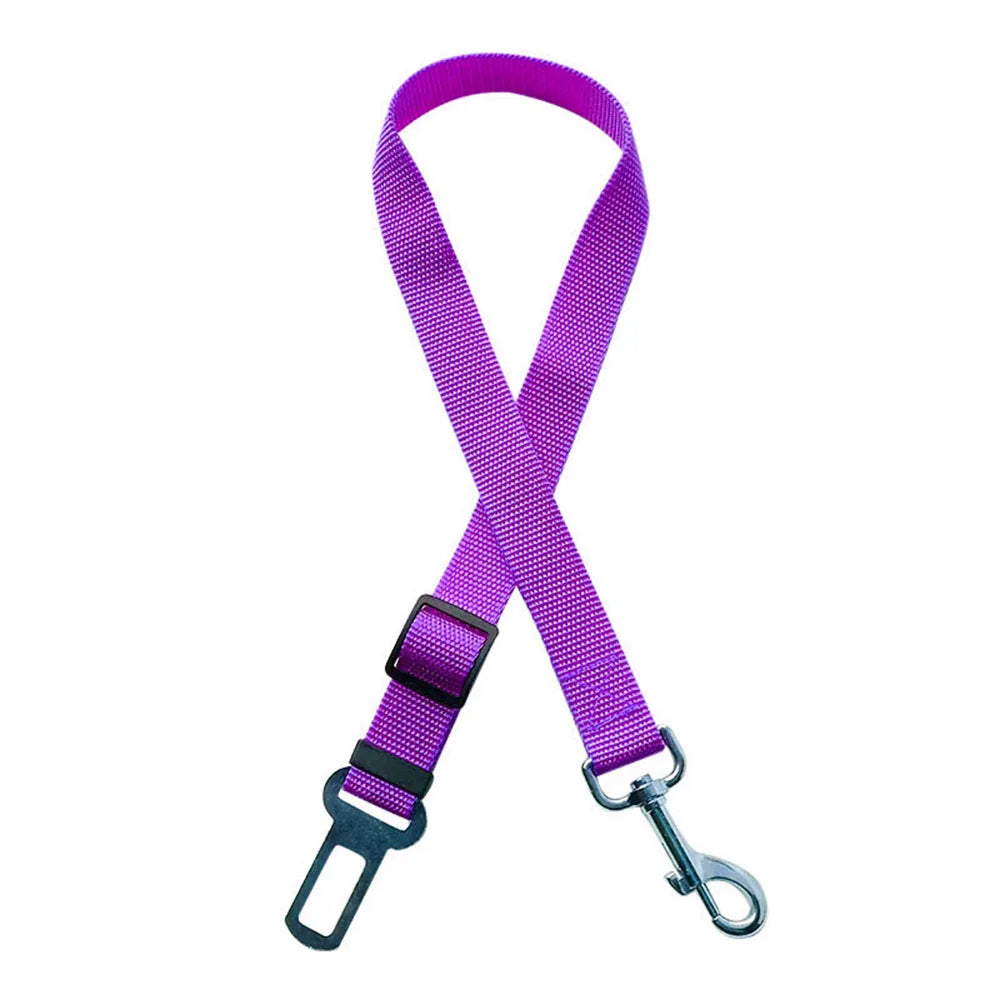 PawSecure™ Elastic Car Restraint – Reflective Travel Safety for Dogs