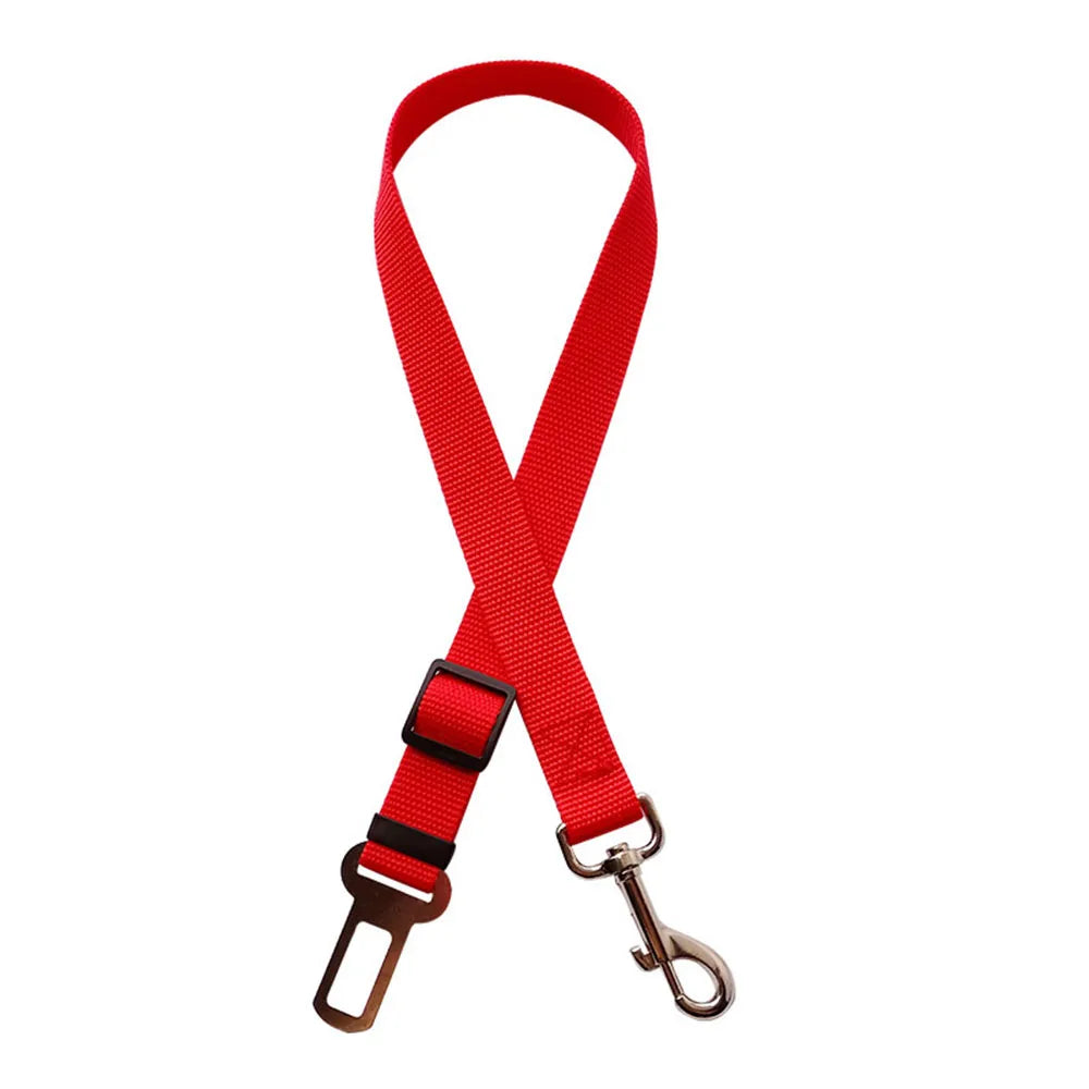 PawSecure™ Elastic Car Restraint – Reflective Travel Safety for Dogs