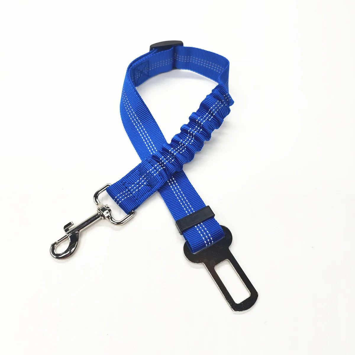 PawSecure™ Elastic Car Restraint – Reflective Travel Safety for Dogs