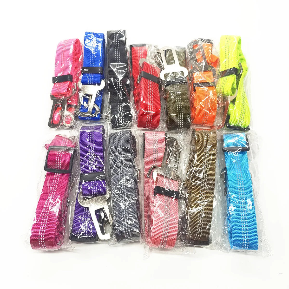 PawSecure™ Elastic Car Restraint – Reflective Travel Safety for Dogs