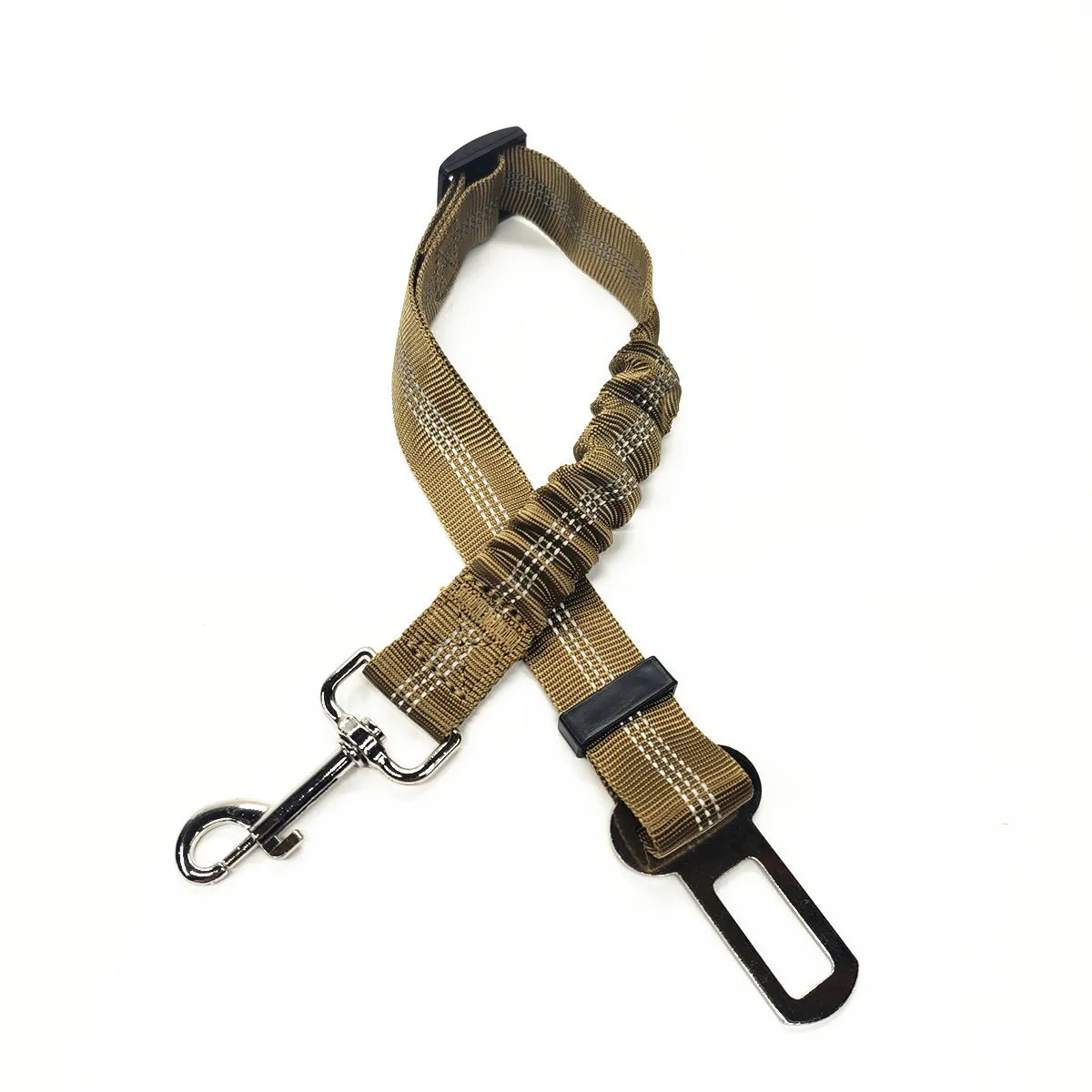 PawSecure™ Elastic Car Restraint – Reflective Travel Safety for Dogs