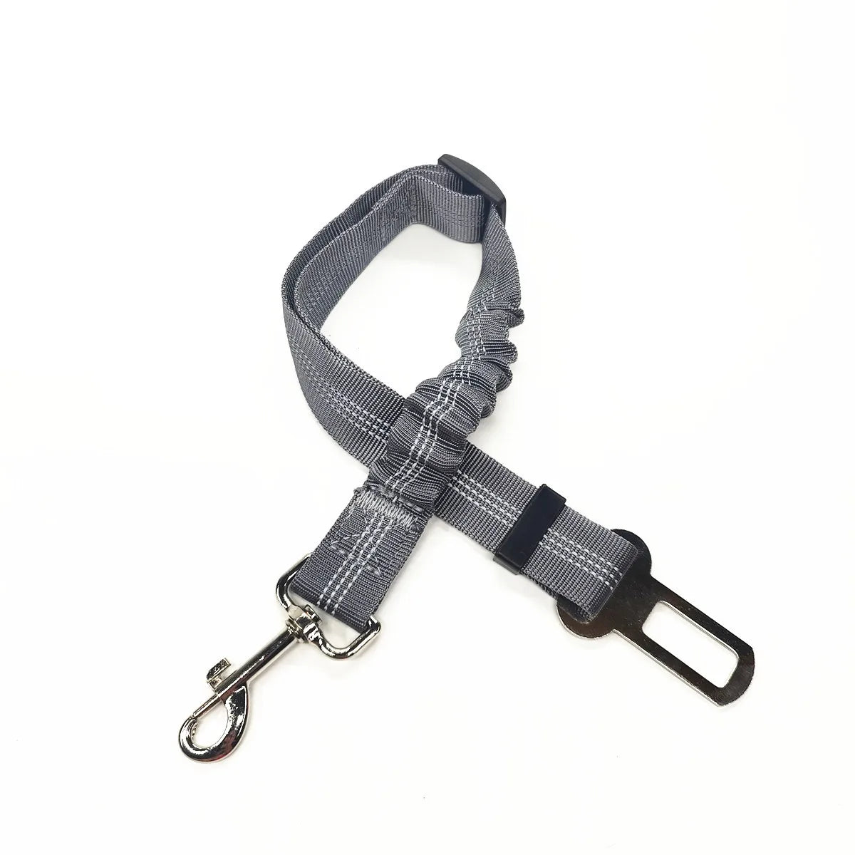PawSecure™ Elastic Car Restraint – Reflective Travel Safety for Dogs