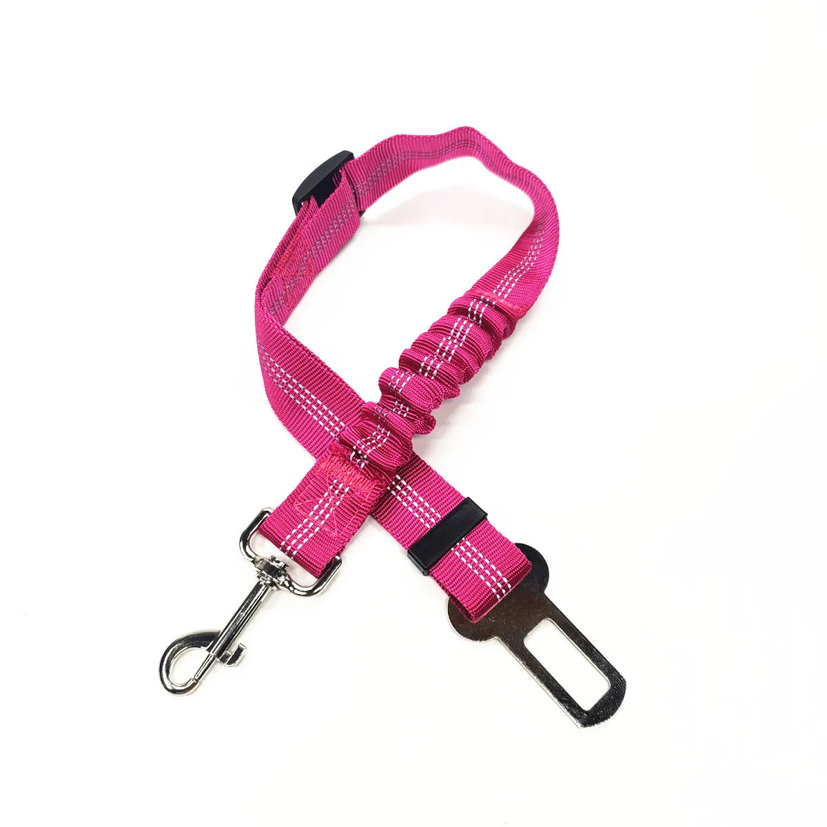 PawSecure™ Elastic Car Restraint – Reflective Travel Safety for Dogs