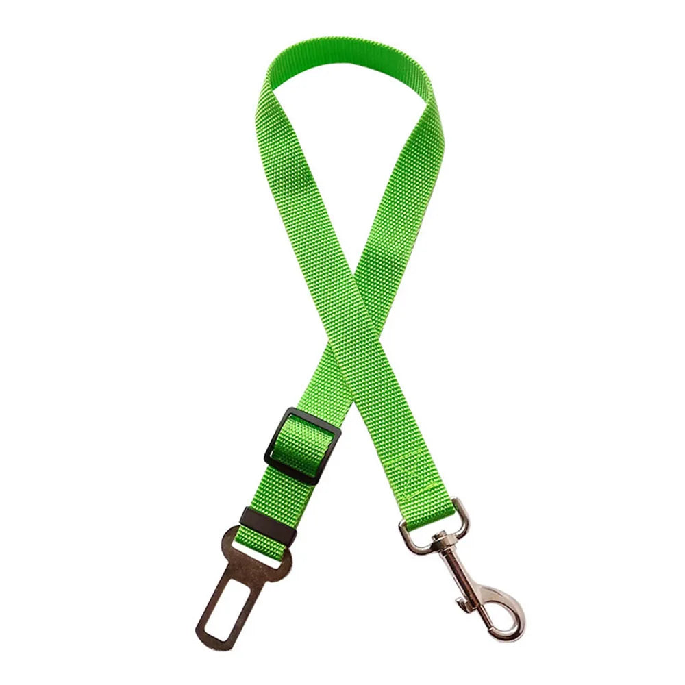 PawSecure™ Elastic Car Restraint – Reflective Travel Safety for Dogs