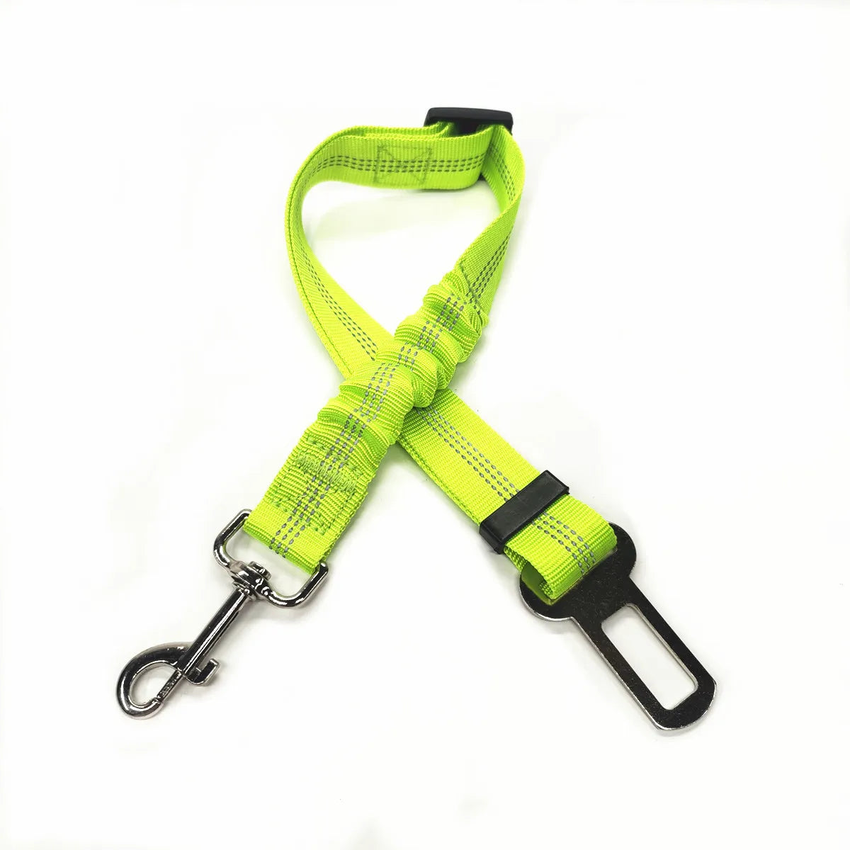PawSecure™ Elastic Car Restraint – Reflective Travel Safety for Dogs