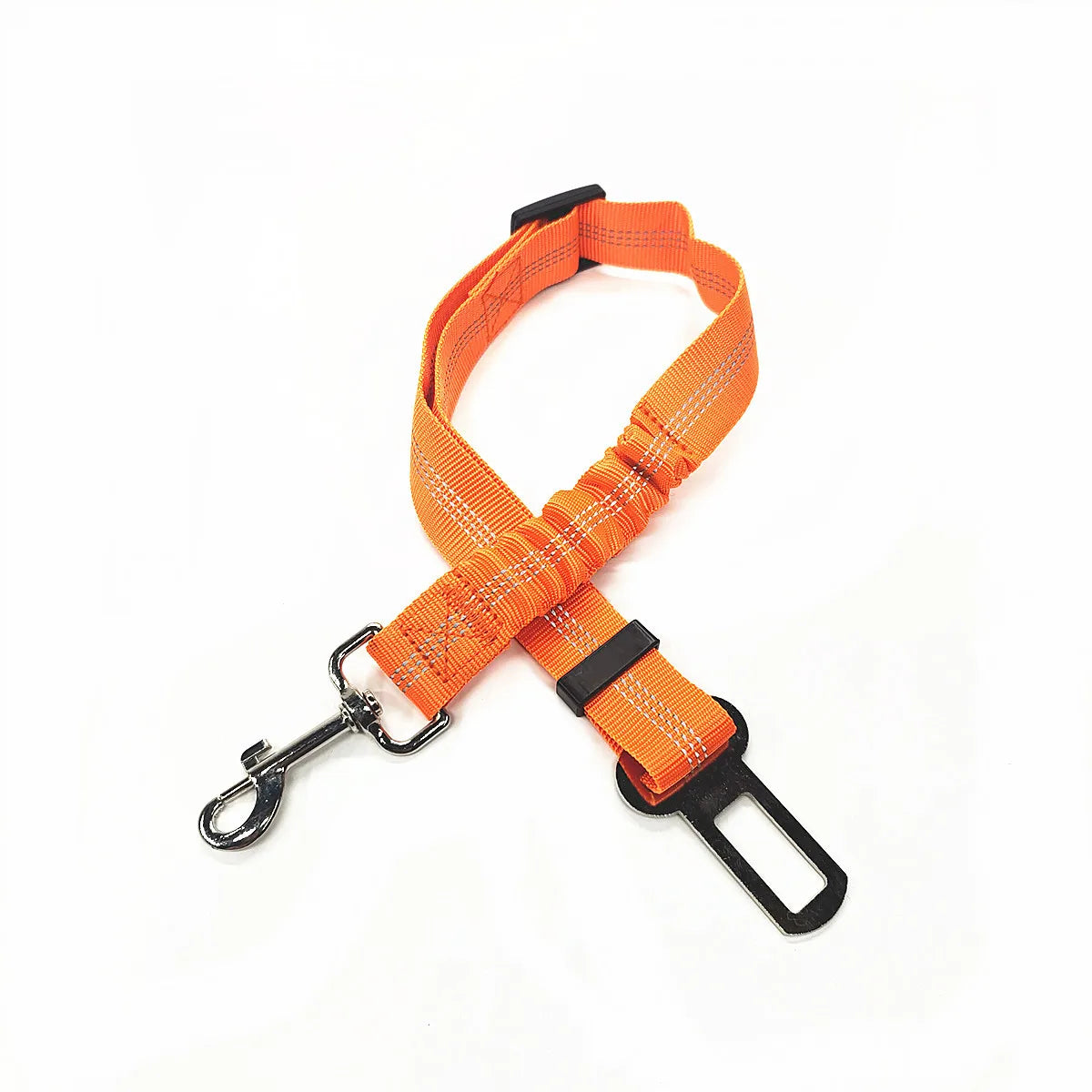 PawSecure™ Elastic Car Restraint – Reflective Travel Safety for Dogs
