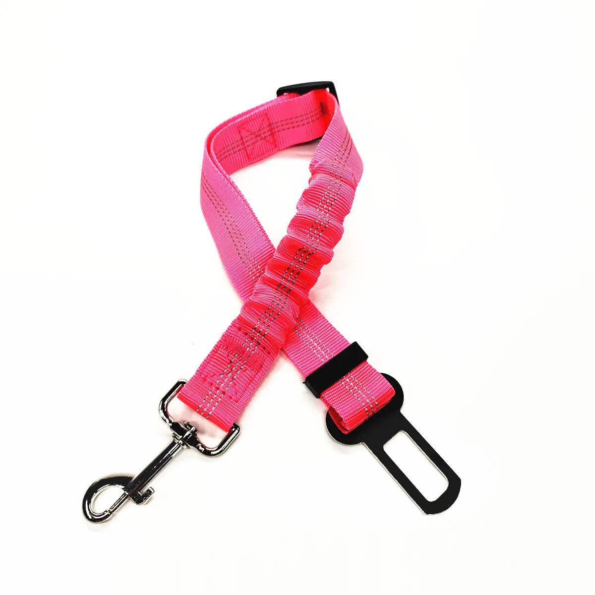 PawSecure™ Elastic Car Restraint – Reflective Travel Safety for Dogs