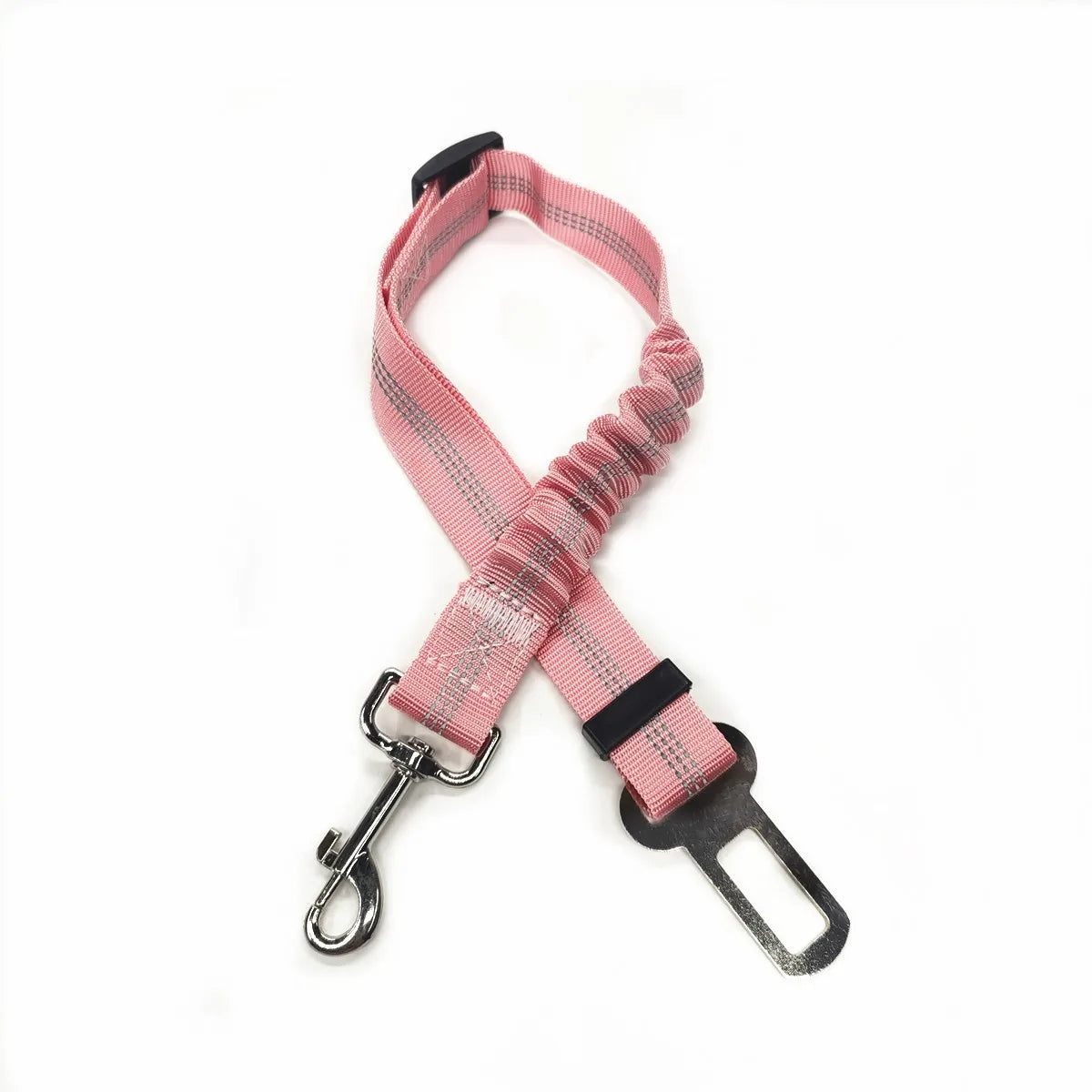PawSecure™ Elastic Car Restraint – Reflective Travel Safety for Dogs